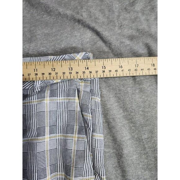 ILTM I Love Tyler Madison Pull On Pants Plaid Size L - Picture 6 of 8